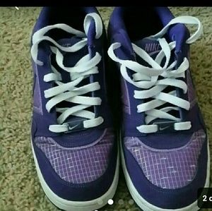 Metallic Purple Nike's Woman's 9.5